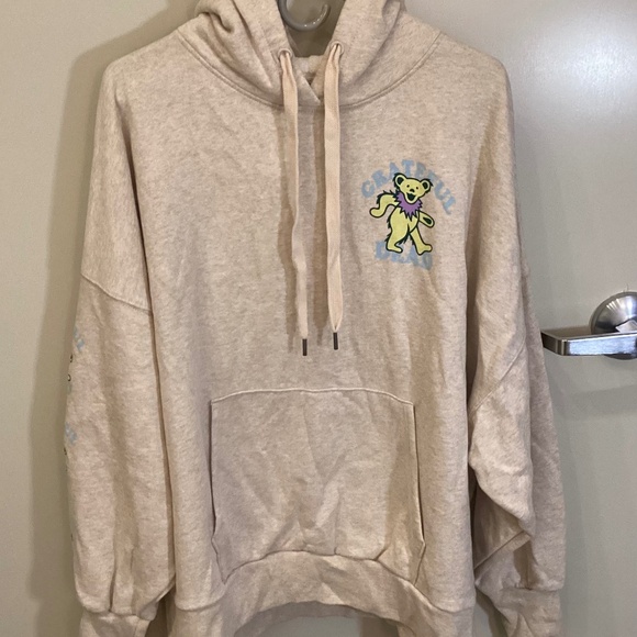 AMERICAN EAGLE AE GRATEFUL DEAD BIG HUG HOODIE WOMEN’S MEDIUM OVERSIZED FIT - Picture 1 of 16